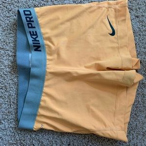 Nike pro spandex shorts